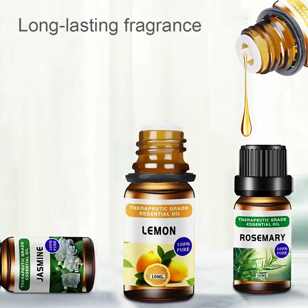 12-Bottle Essential Oil Set for Humidifiers – Aromatherapy Blend