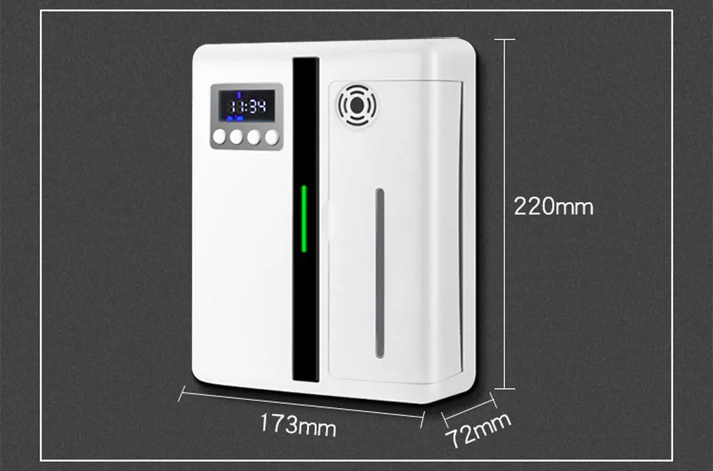 Wall-Mounted 160ML Aroma Diffuser with Fan – Hotel & Home Fragrance