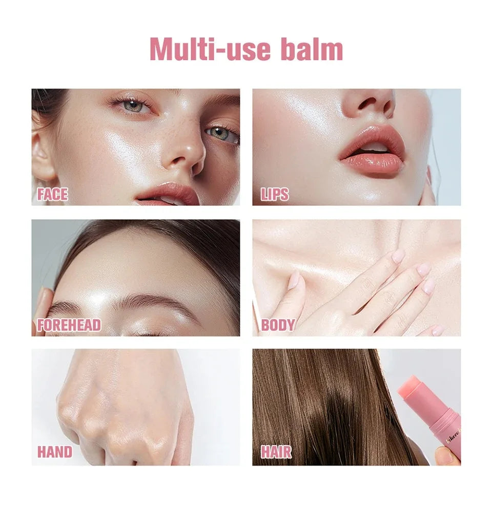 Korean Collagen Multi Balm Stick – Pink Glow & Wrinkle Care