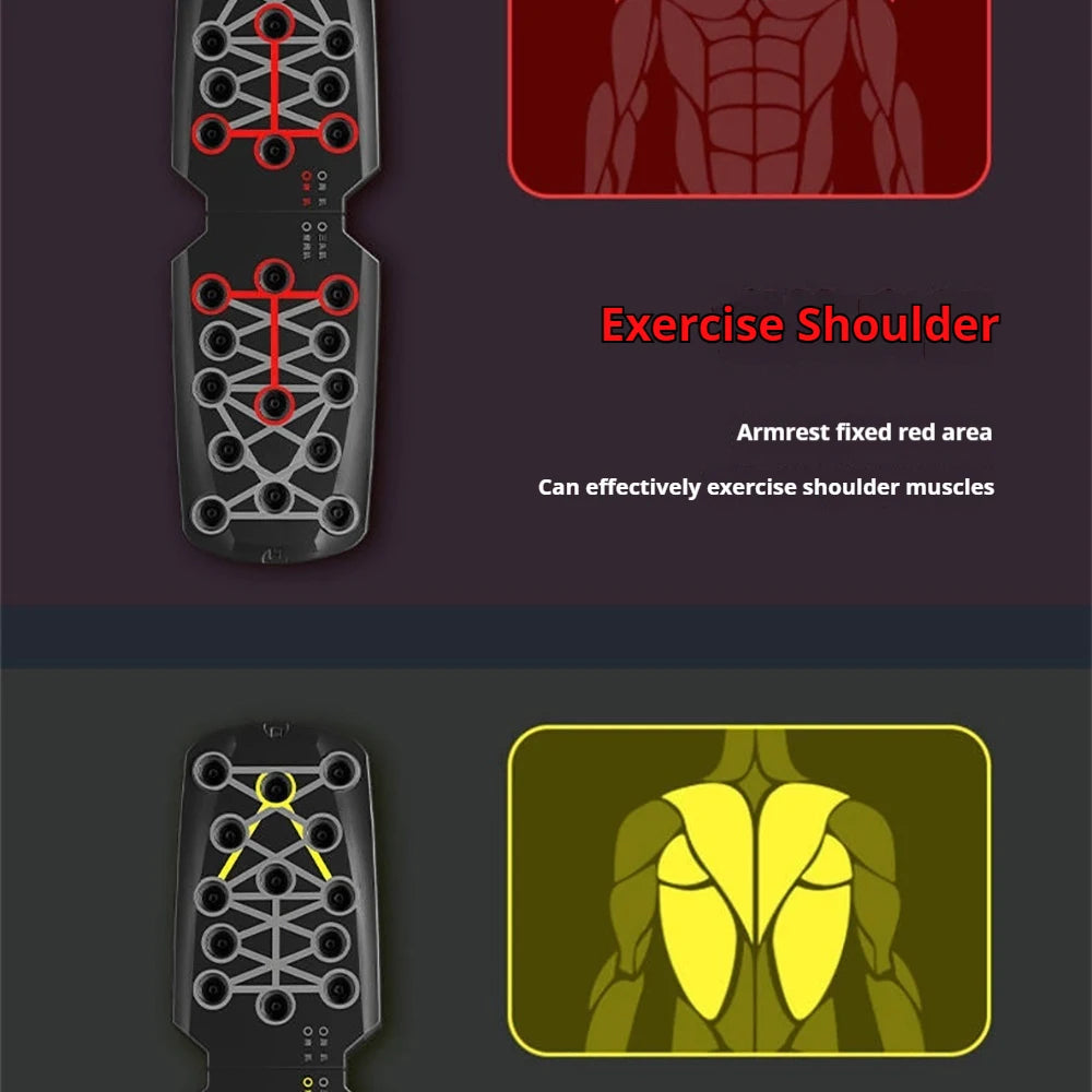 Foldable Push Up Board – Chest & Core Training Equipment