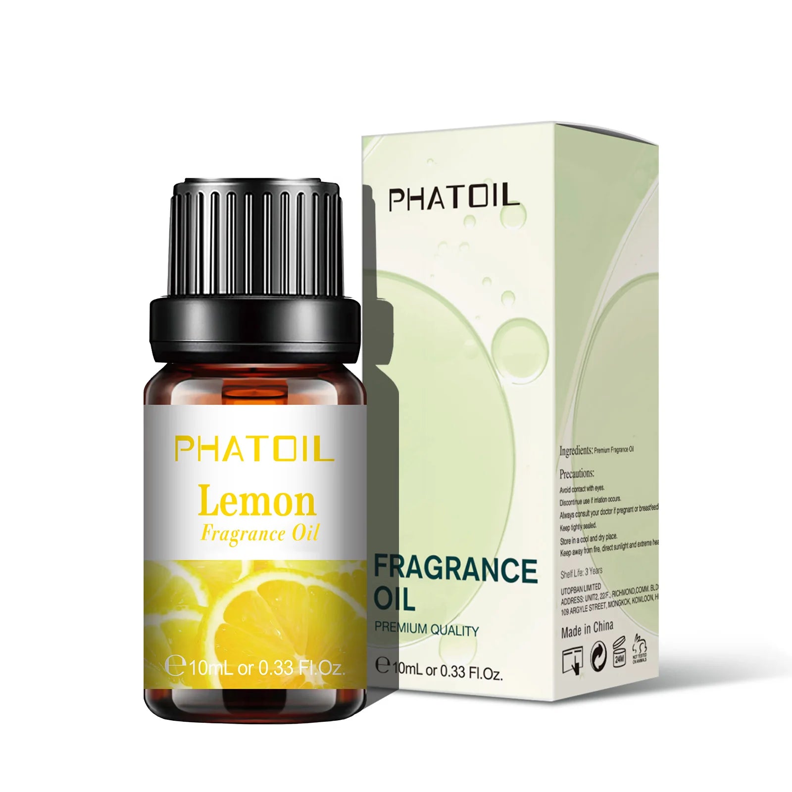 PHATOIL 10ml Fruit Fragrance Oil Set for Soap & Candle Making