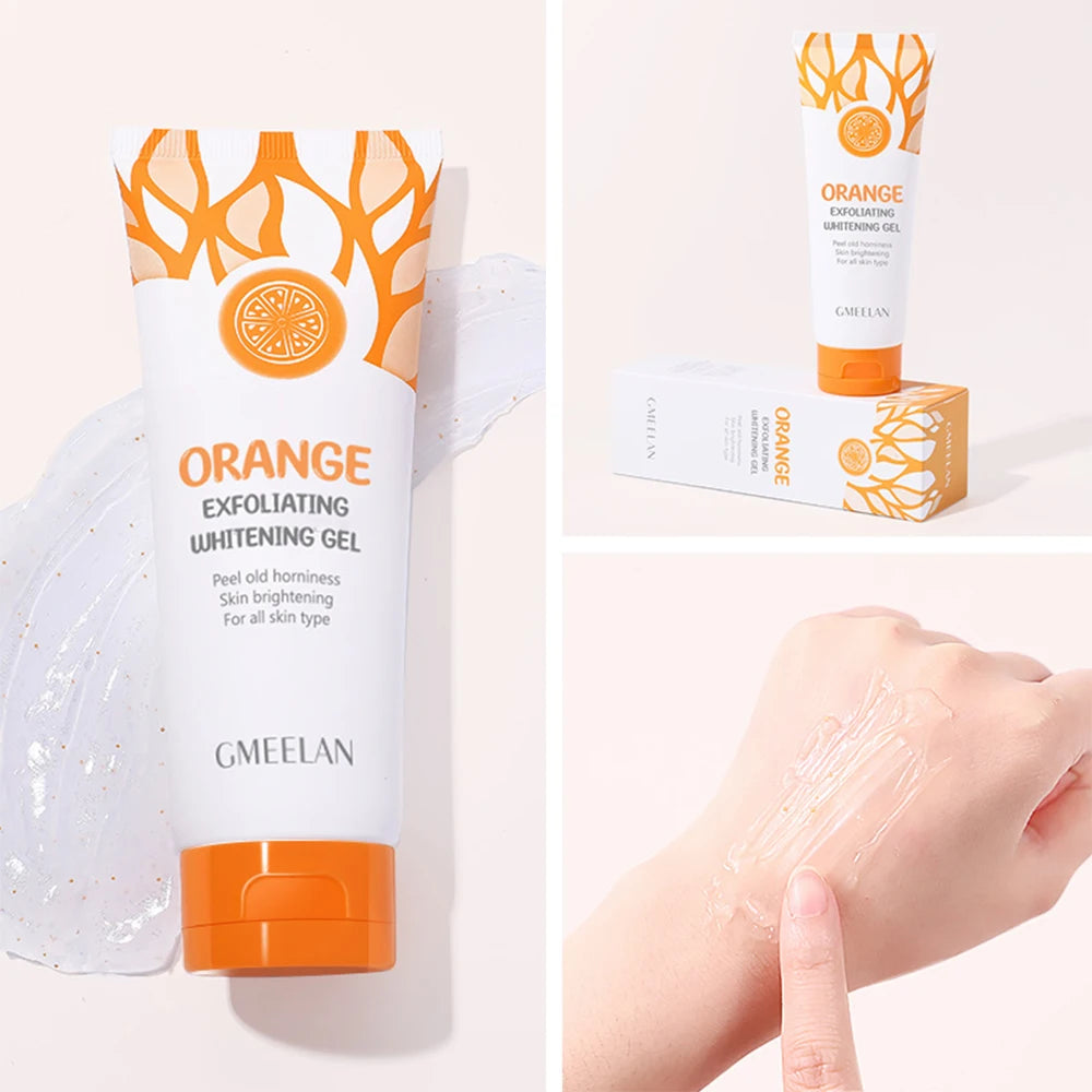 Orange Exfoliating Gel – Brightening & Dead Skin Remover (50g)