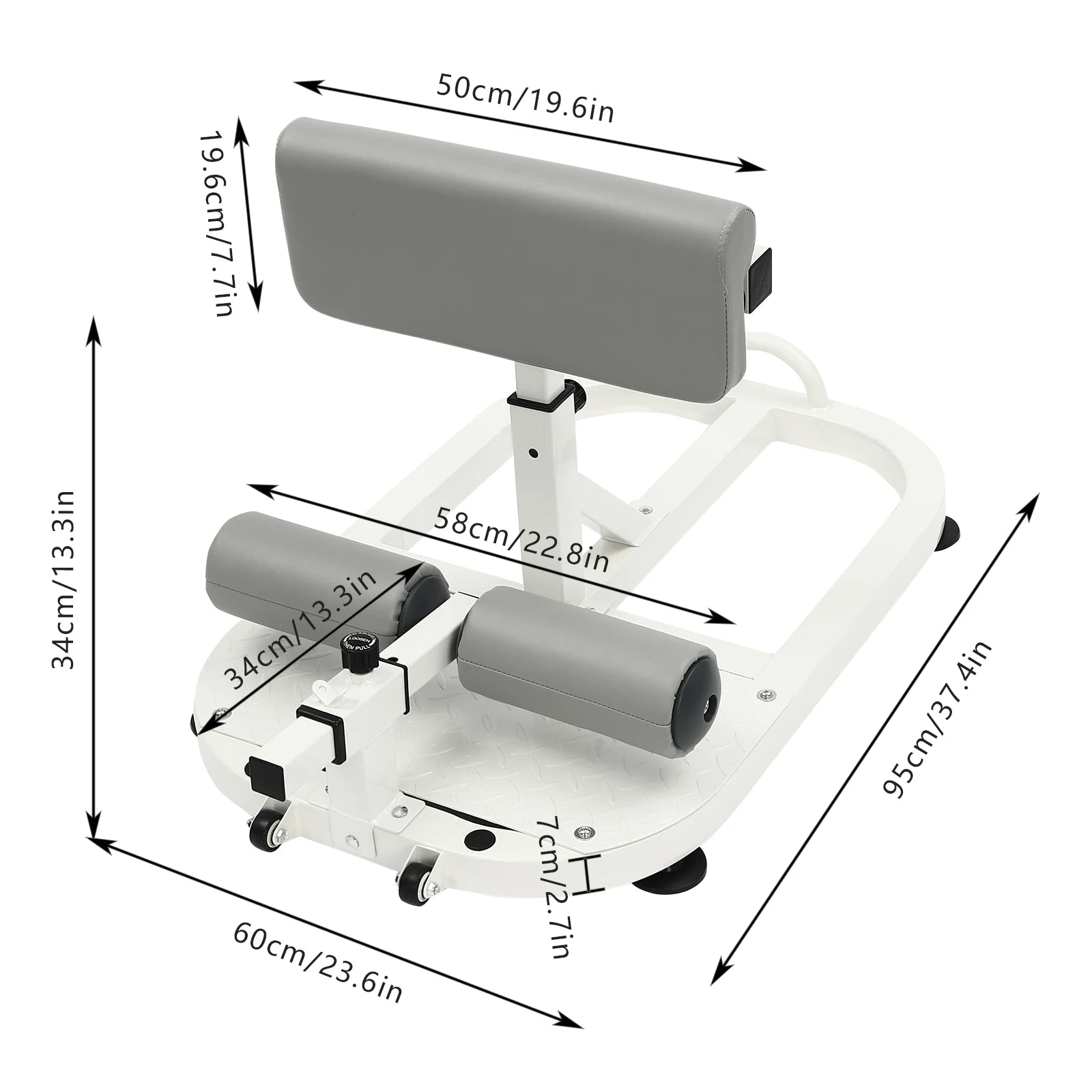 Multi-Function Deep Squat Bench Home Gym Station
