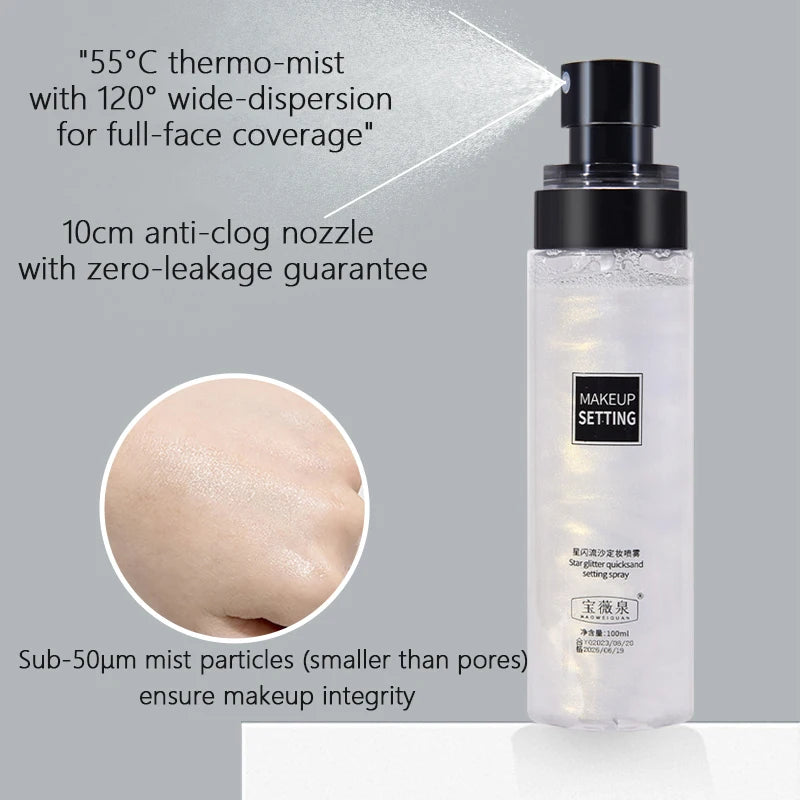 Waterproof Makeup Fixer Spray – Long-Lasting & Oil Control
