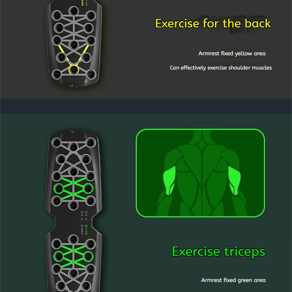 Foldable Push Up Board – Chest & Core Training Equipment