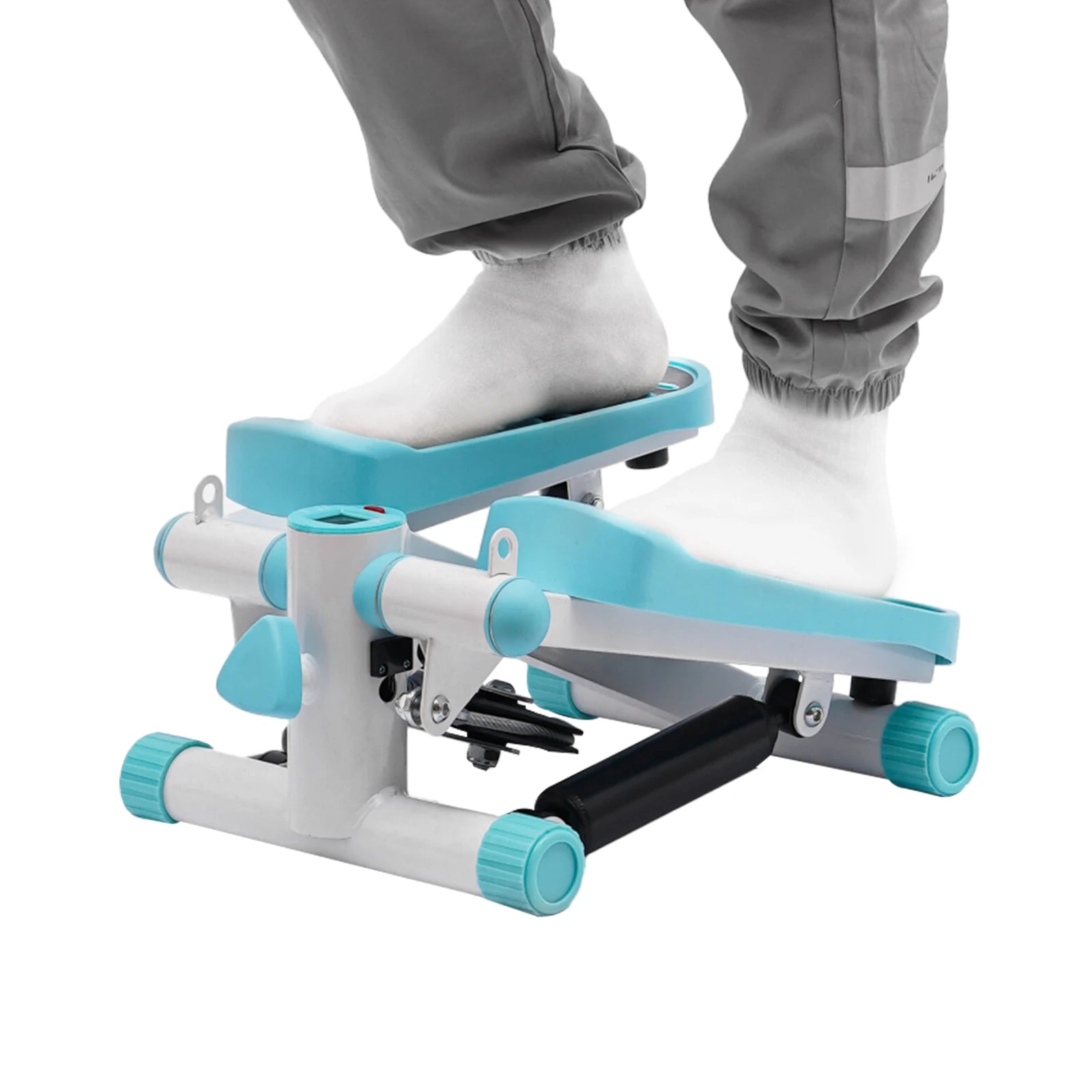 Compact Stable Step Fitness Machine with Real-Time Monitoring