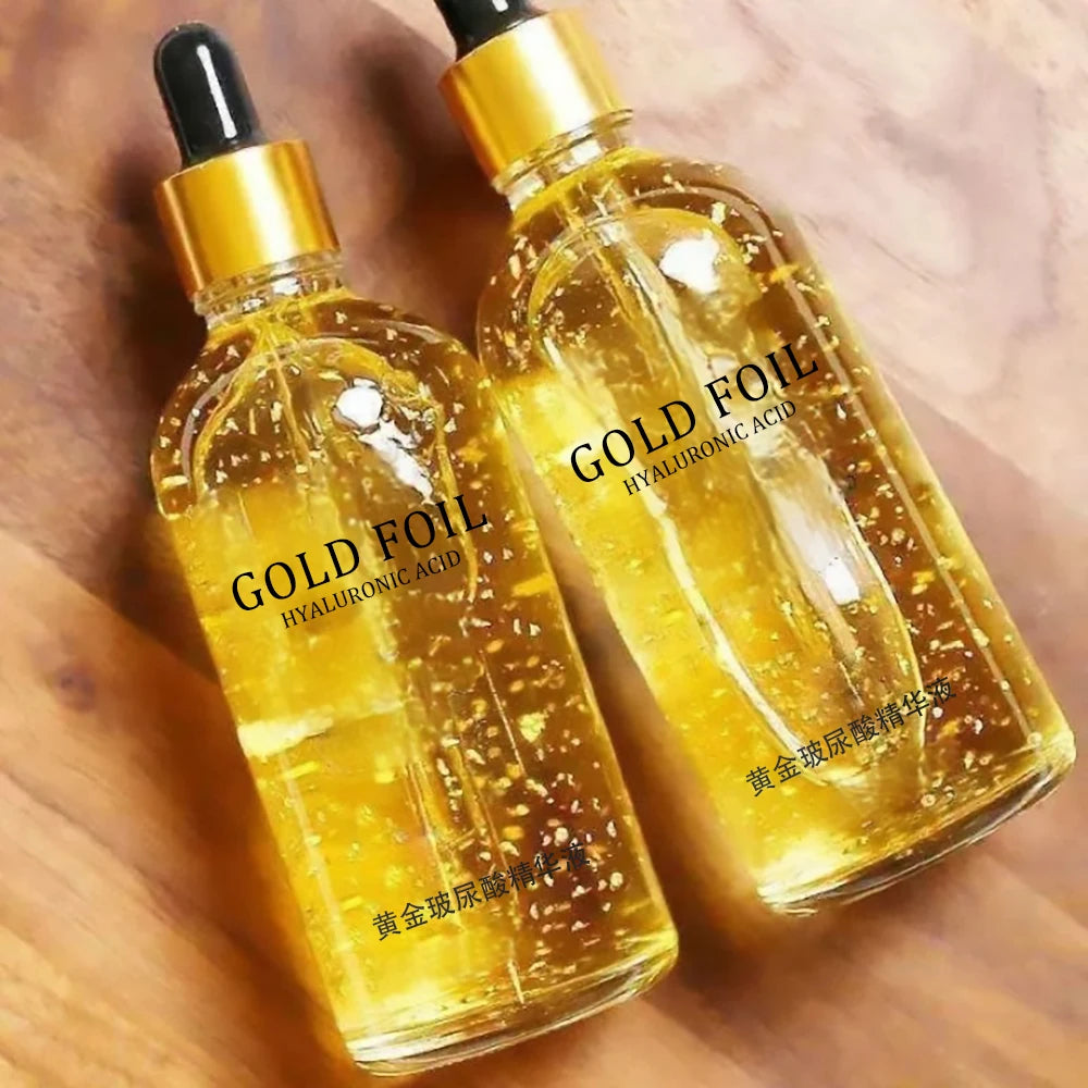 100ml 24K Gold Hyaluronic Acid Face Serum – Anti-Aging & Whitening