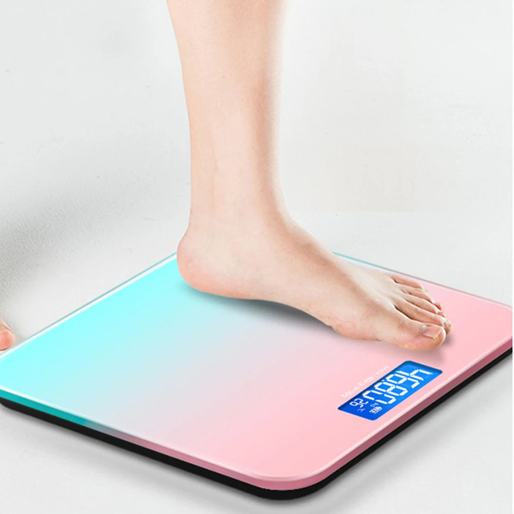 Smart Gradient Glass Body Weight Scale