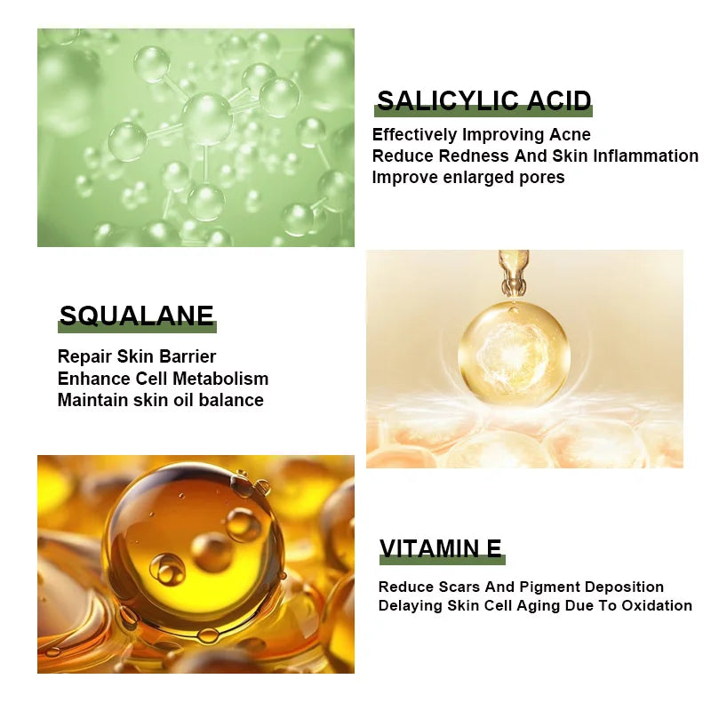 Anti-Acne Face Serum with Salicylic Acid & Vitamin E