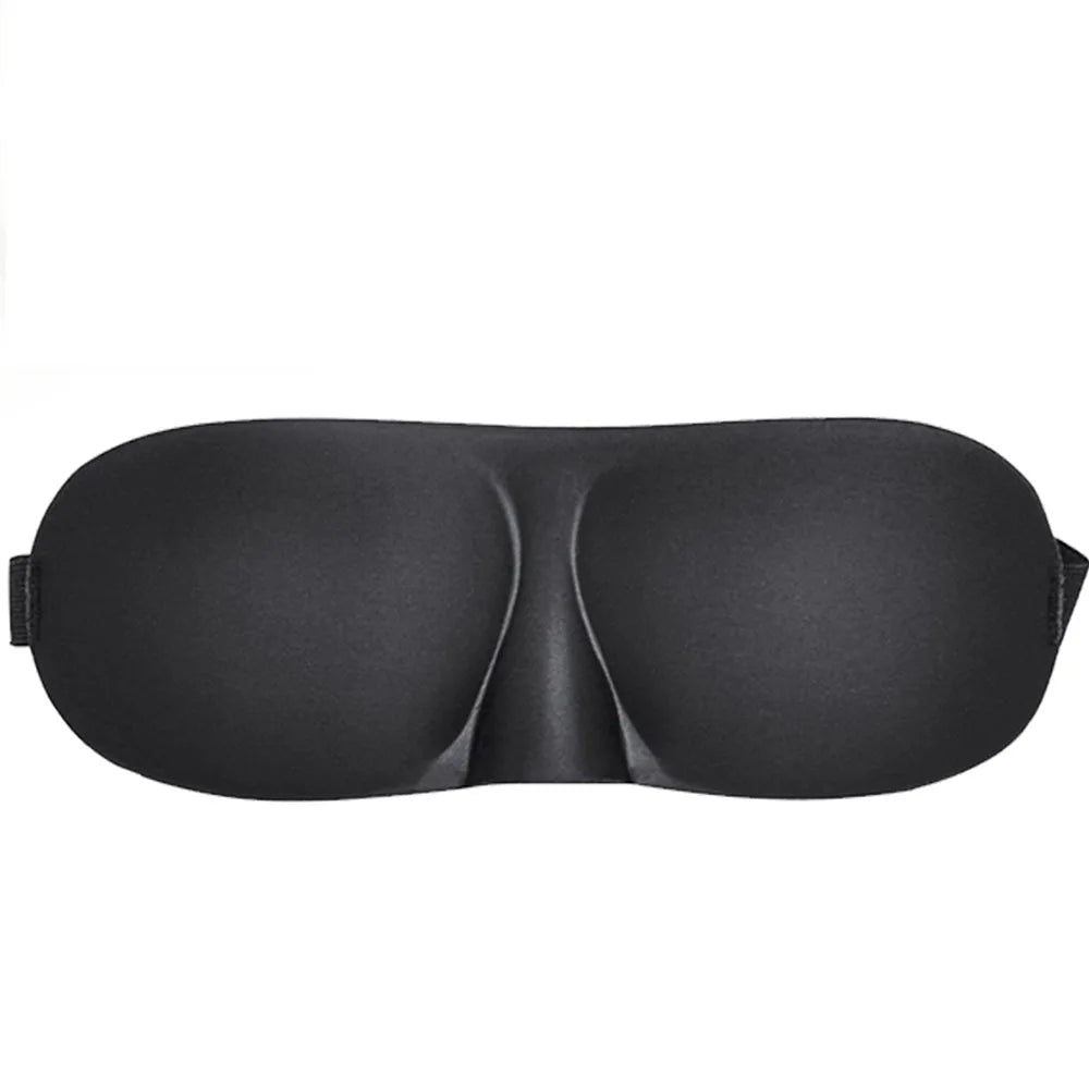 3D Soft Padded Sleeping Eye Mask – Travel & Relaxation Blindfold