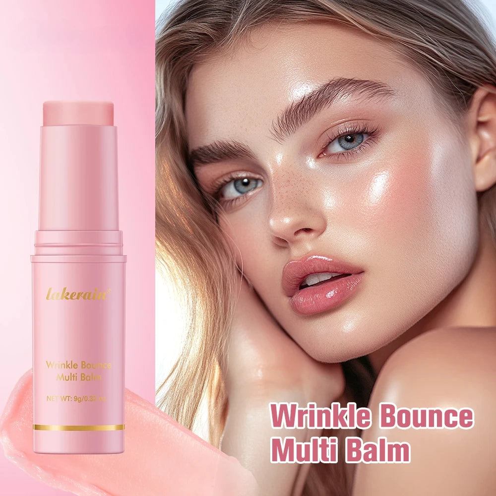 Korean Collagen Multi Balm Stick – Pink Glow & Wrinkle Care