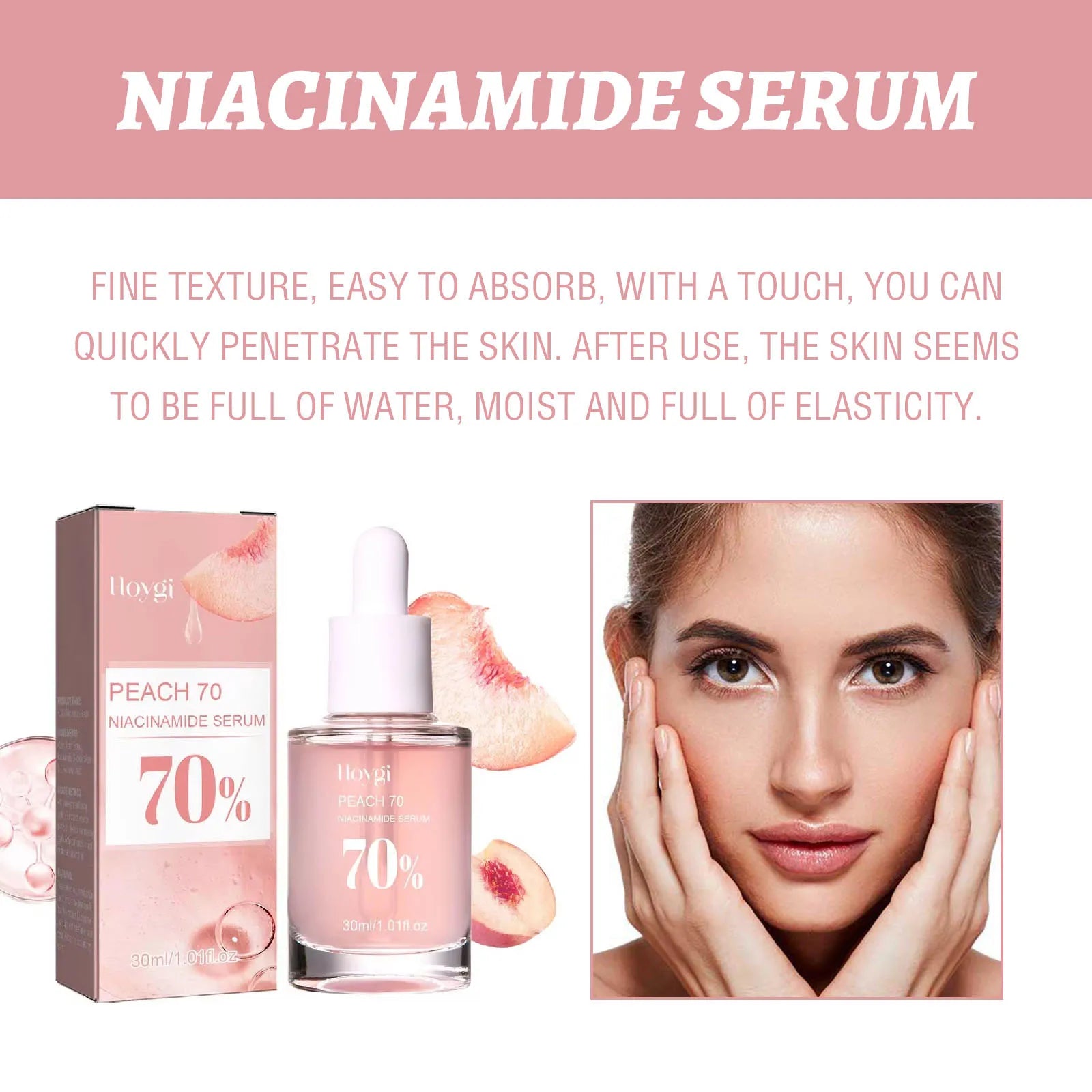 Niacinamide Facial Serum – Dark Spot Remover & Pore Minimizer
