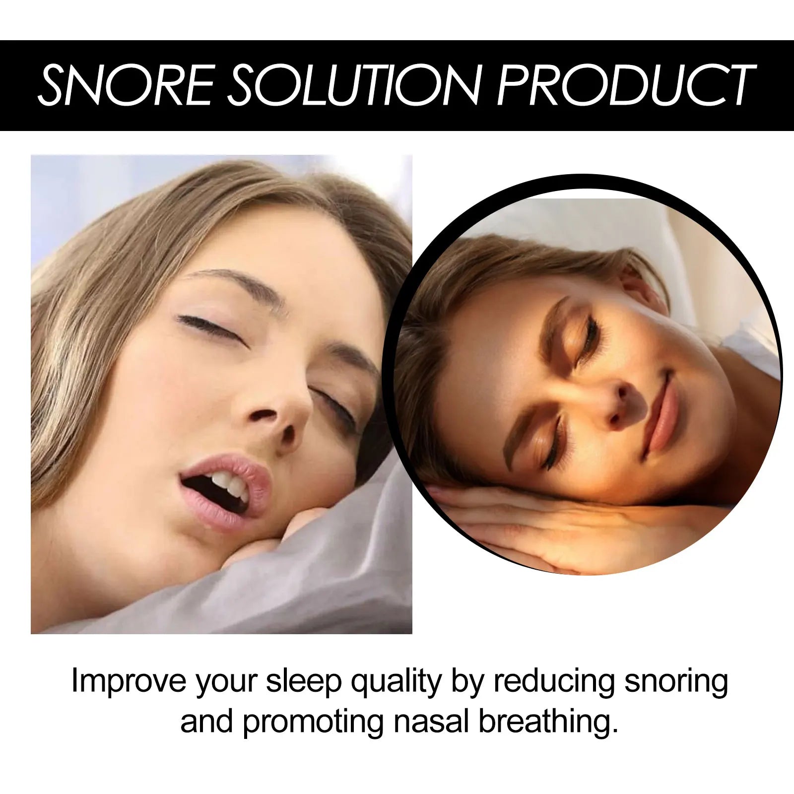 Physical Anti-Snoring Mouth Guard – Bruxism & Sleep Quality Aid