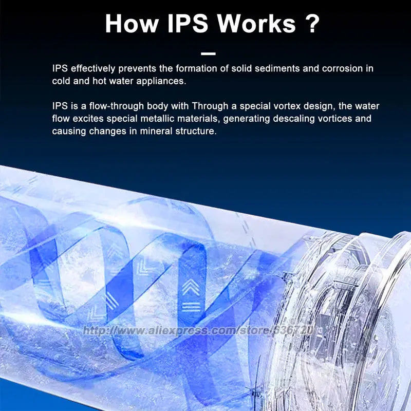 LPS Whole House Inline Water Softener & Scale Inhibitor System