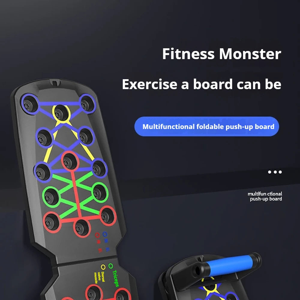 Foldable Push Up Board – Chest & Core Training Equipment