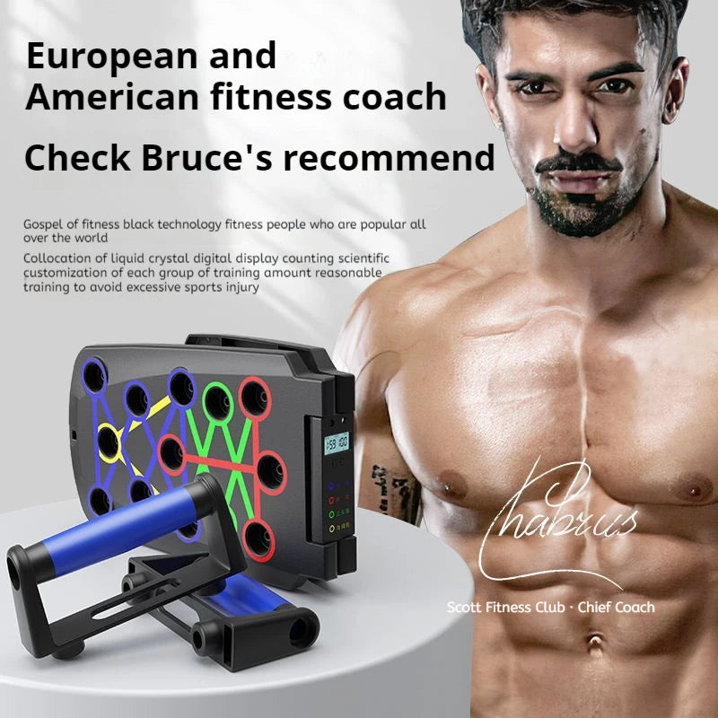 Foldable Push Up Board – Chest & Core Training Equipment