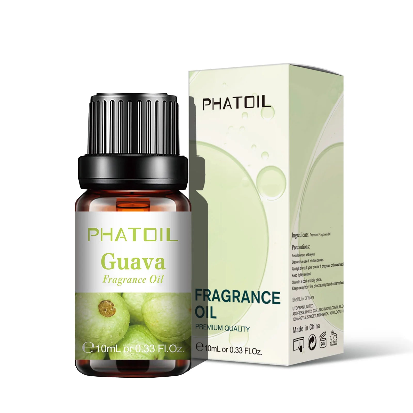 PHATOIL 10ml Fruit Fragrance Oil Set for Soap & Candle Making