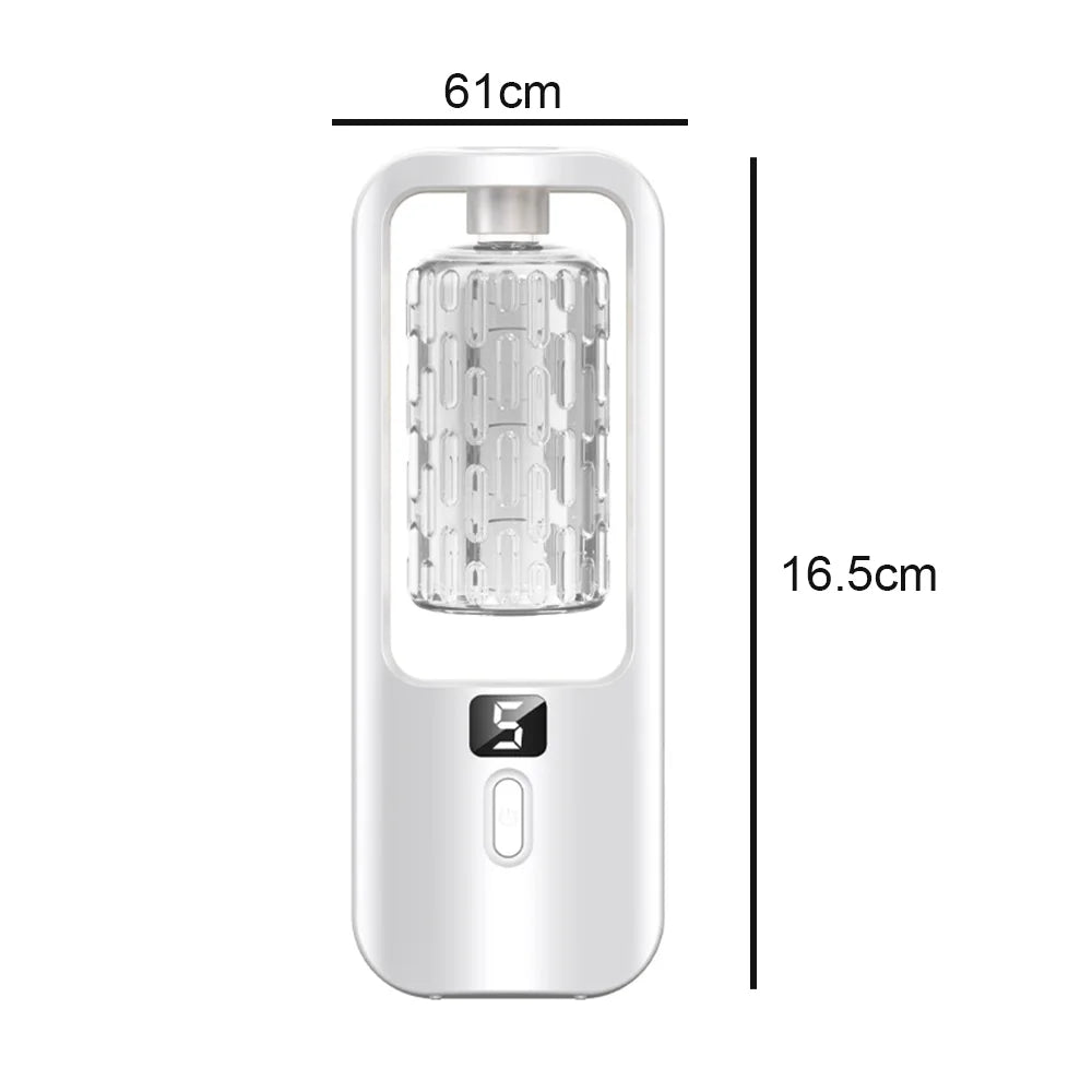 50ml USB Essential Oil Diffuser with LED Display – Wall Mounted