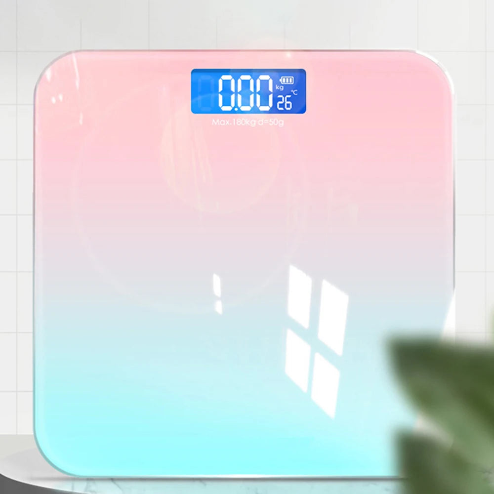 Smart Gradient Glass Body Weight Scale