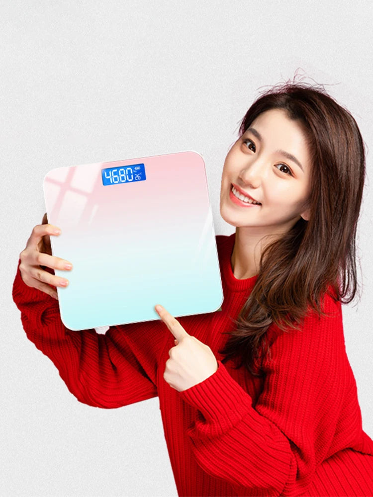 Smart Gradient Glass Body Weight Scale