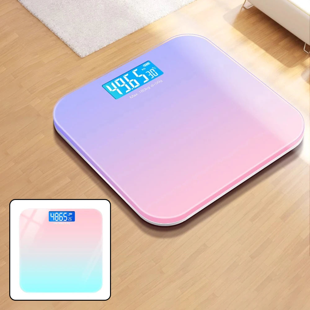 Smart Gradient Glass Body Weight Scale