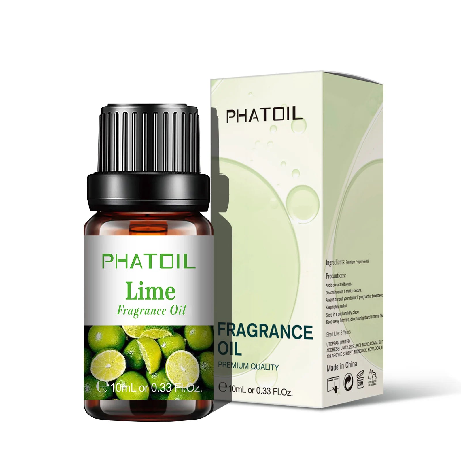 PHATOIL 10ml Fruit Fragrance Oil Set for Soap & Candle Making