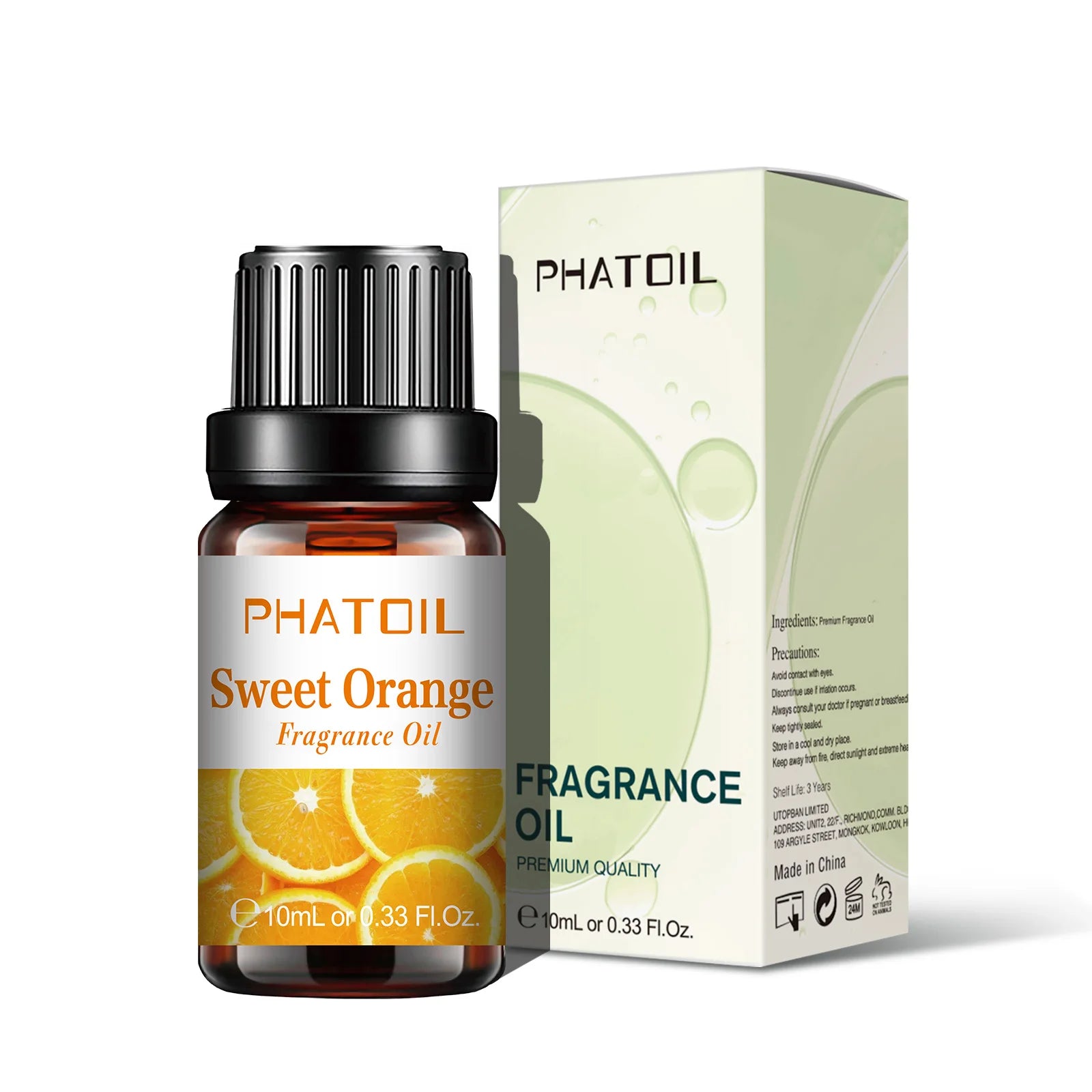 PHATOIL 10ml Fruit Fragrance Oil Set for Soap & Candle Making