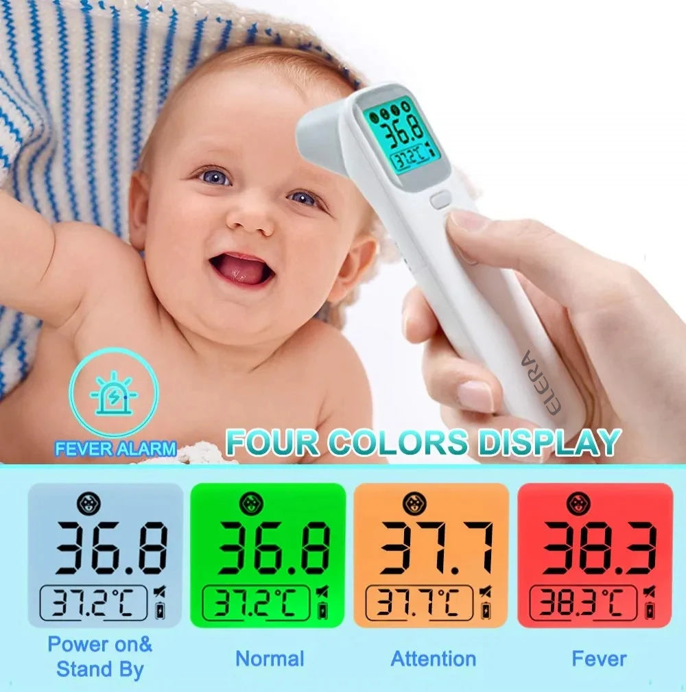 ELERA Infrared Digital Thermometer – Forehead & Ear, Non-Contact