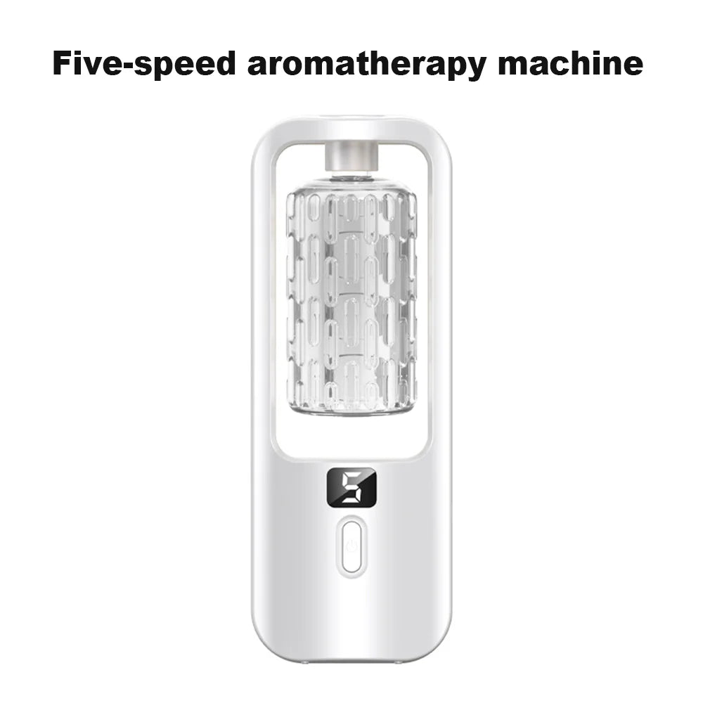 50ml USB Essential Oil Diffuser with LED Display – Wall Mounted