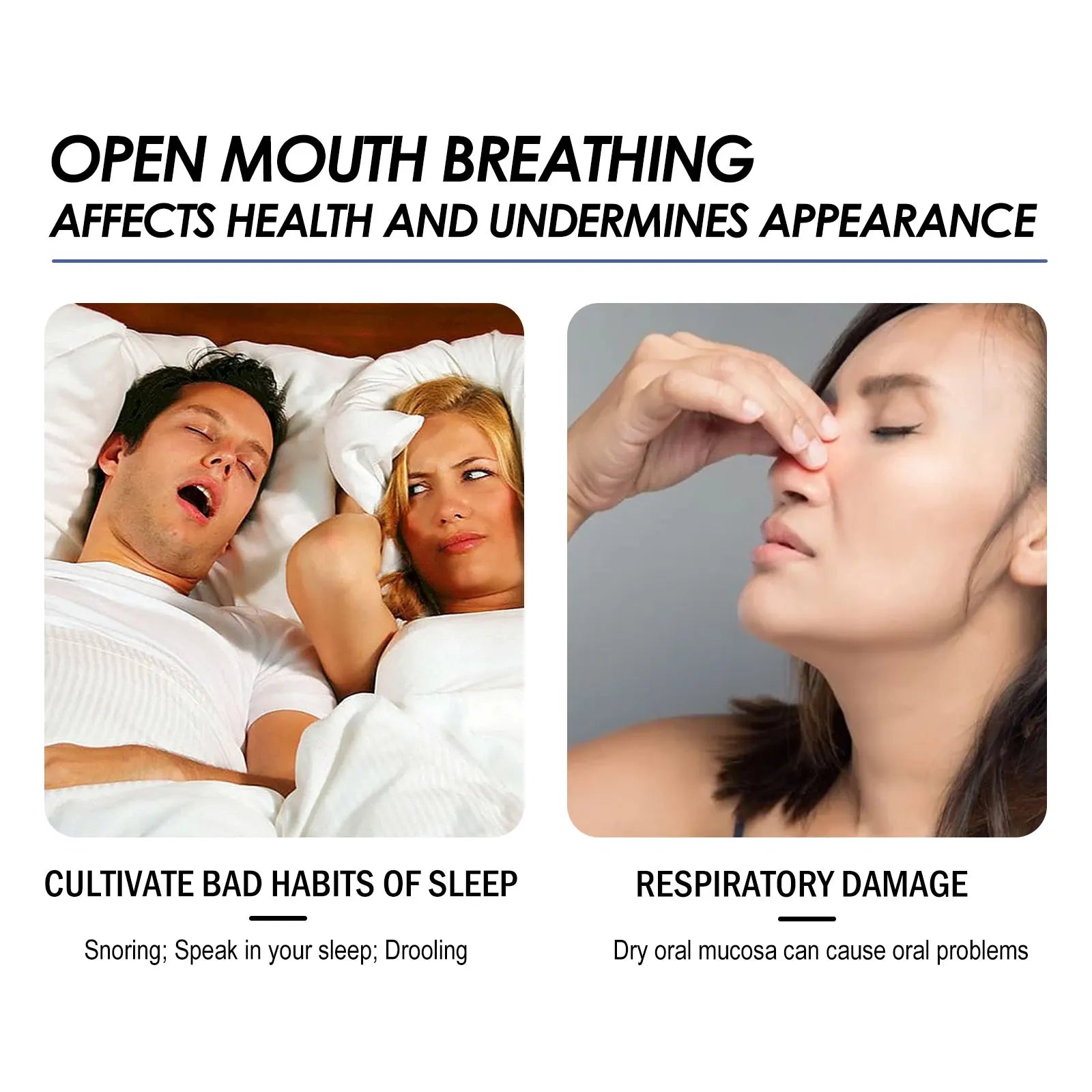 Physical Anti-Snoring Mouth Guard – Bruxism & Sleep Quality Aid