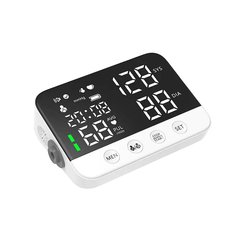 Digital Arm Blood Pressure Monitor with Voice & Rechargeable Battery