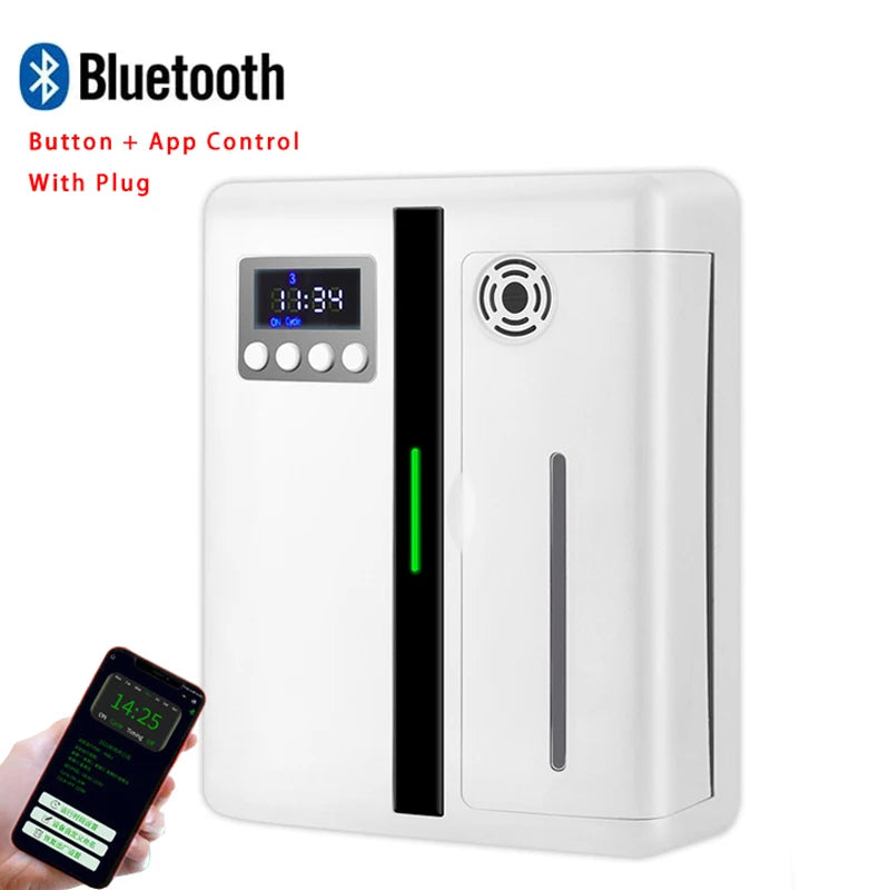 Wall-Mounted 160ML Aroma Diffuser with Fan – Hotel & Home Fragrance