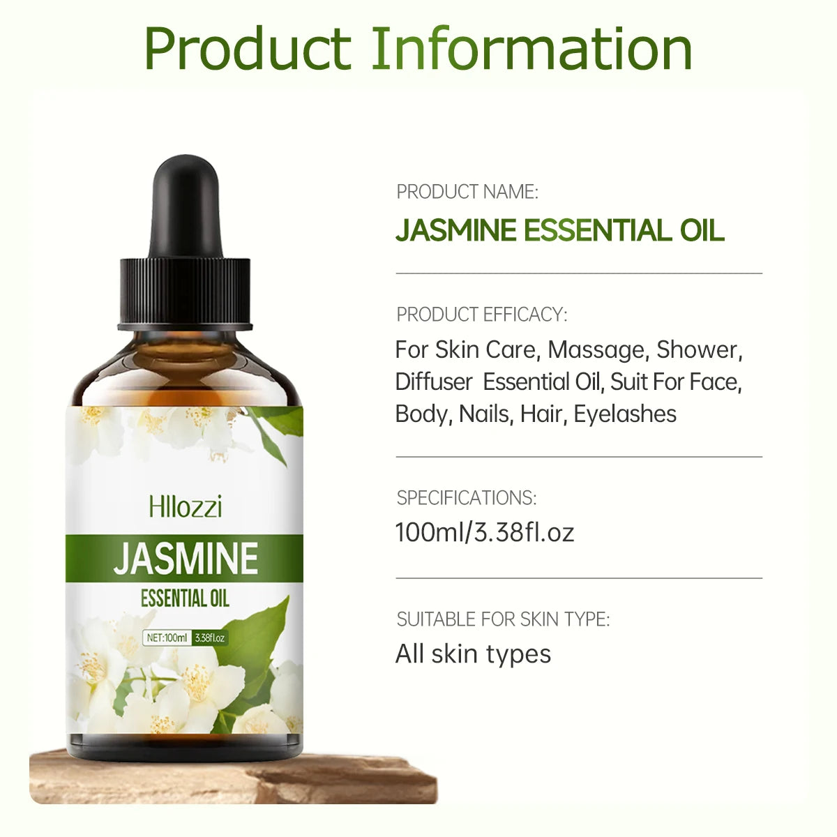 Jasmine Essential Oil – Aromatherapy & Massage