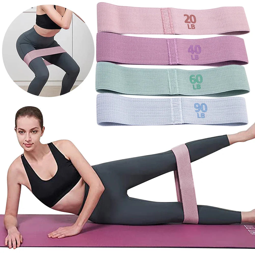 Resistance Bands for Legs & Butt – Hip Glute Thigh Booty Workout Bands