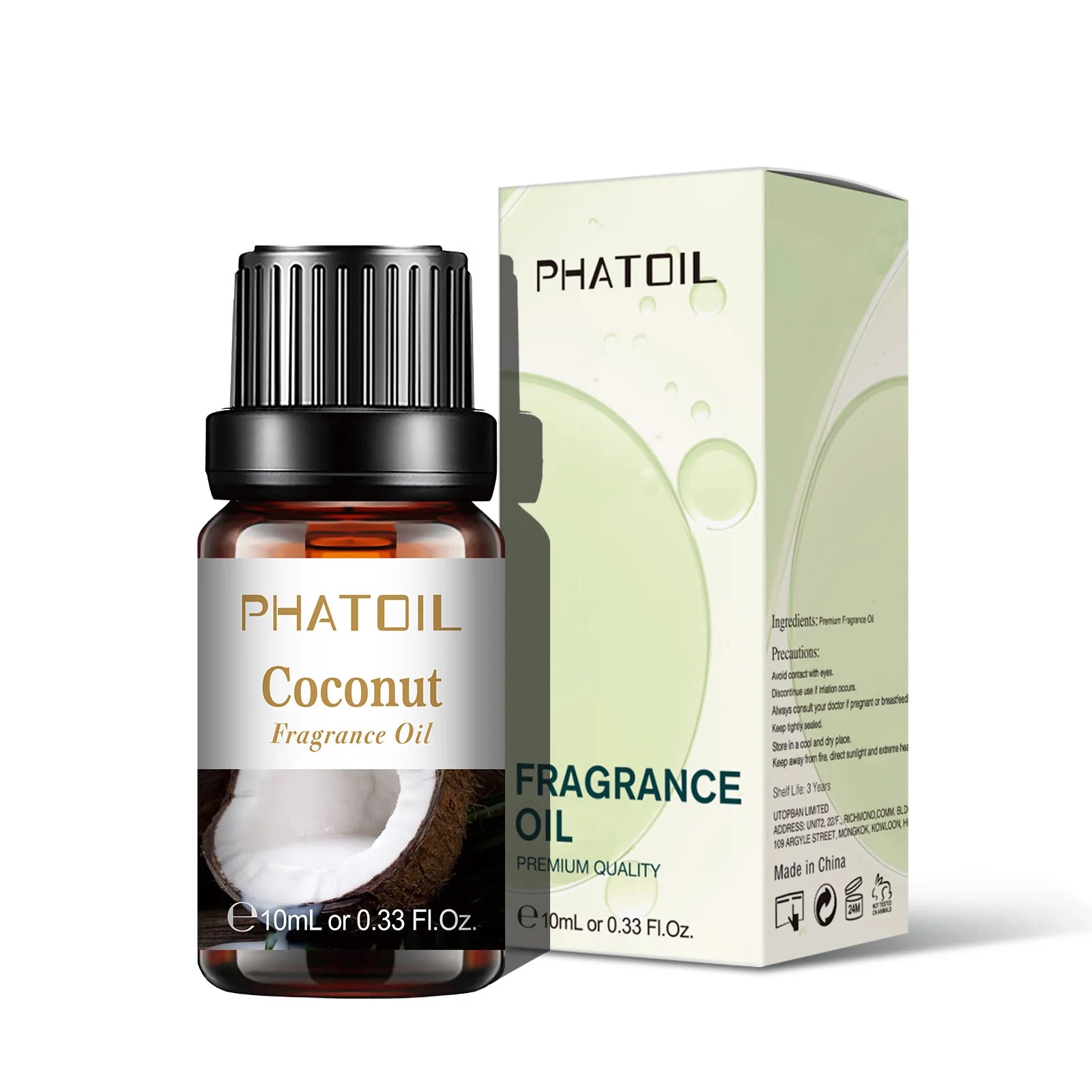 PHATOIL 10ml Fruit Fragrance Oil Set for Soap & Candle Making