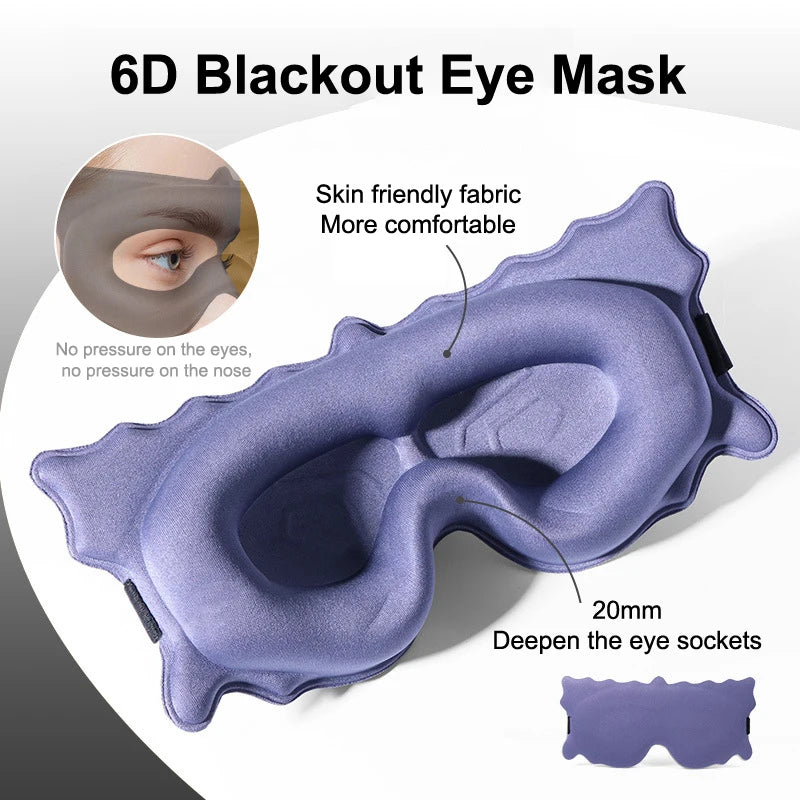 6D Soft Padded Sleeping Mask