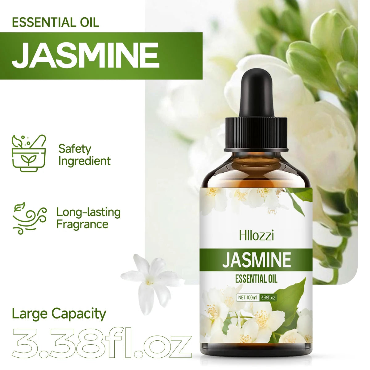 Jasmine Essential Oil – Aromatherapy & Massage
