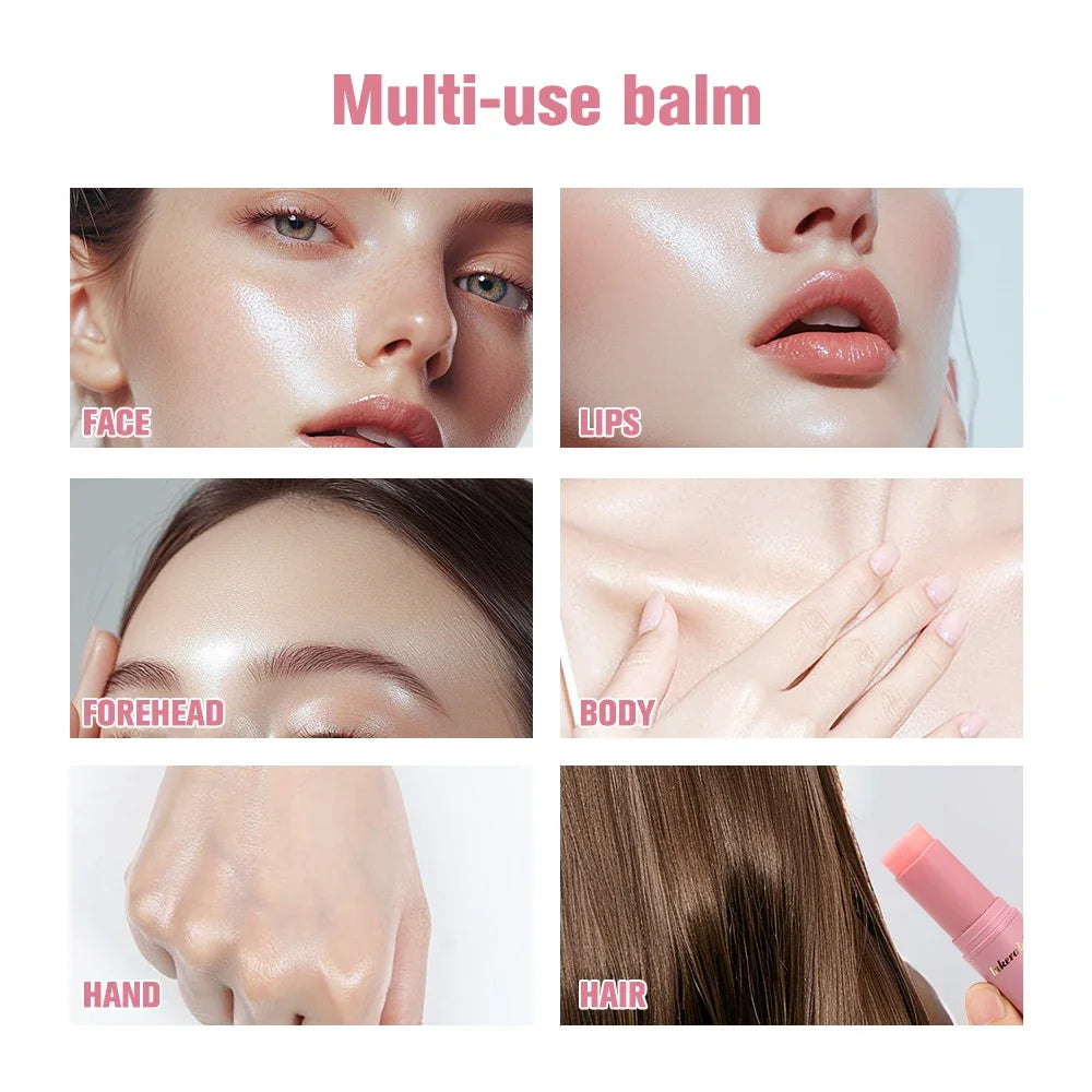 Korean Collagen Multi Balm Stick – Pink Glow & Wrinkle Care