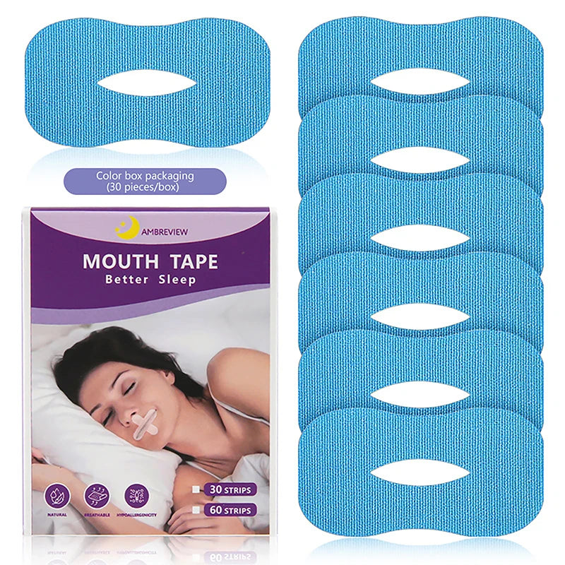 Anti-Snoring Sleep Strips – Gentle Mouth Seal Tape