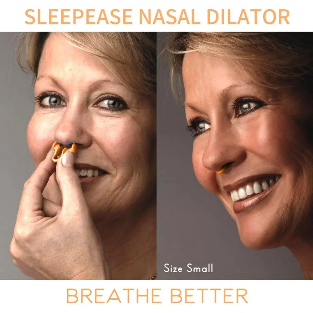 Silicone Nose Clip Anti-Snoring Nasal Dilator – Easy Breathe Sleep Aid
