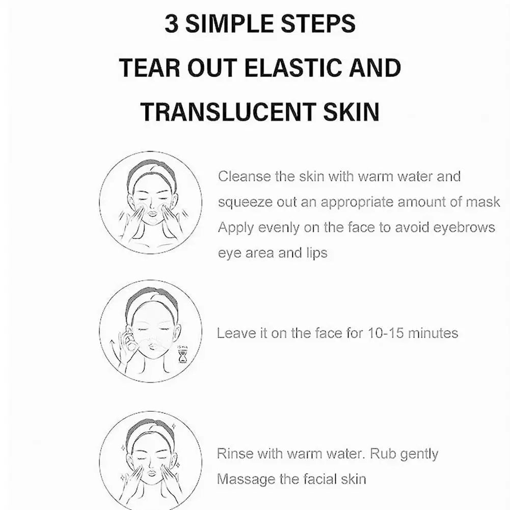 80g Gold Peel-Off Mask – Deep Cleansing & Pore Tightening