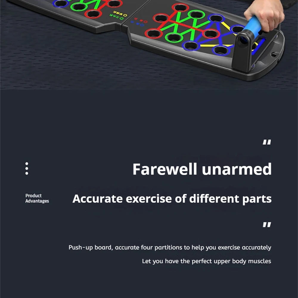 Foldable Push Up Board – Chest & Core Training Equipment