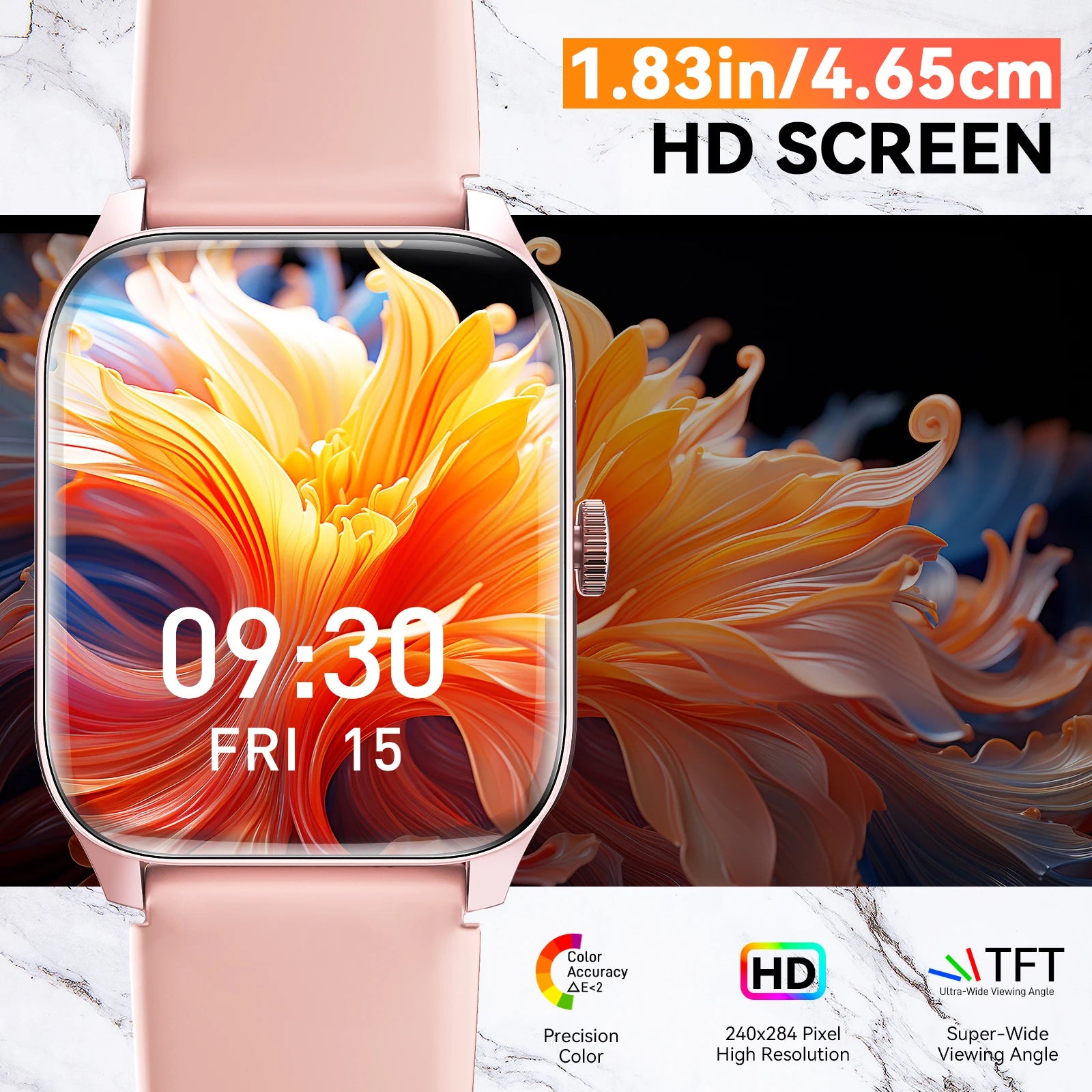 LaNikar QS56 Smart Watch – 1.83