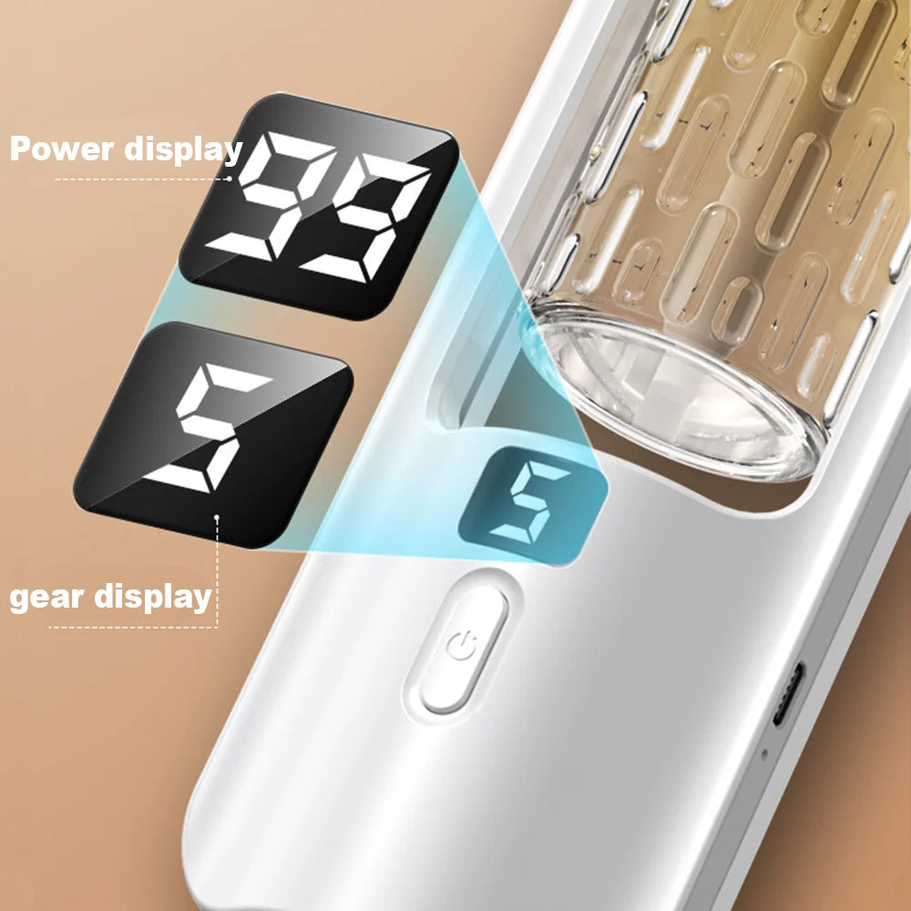 50ml USB Essential Oil Diffuser with LED Display – Wall Mounted
